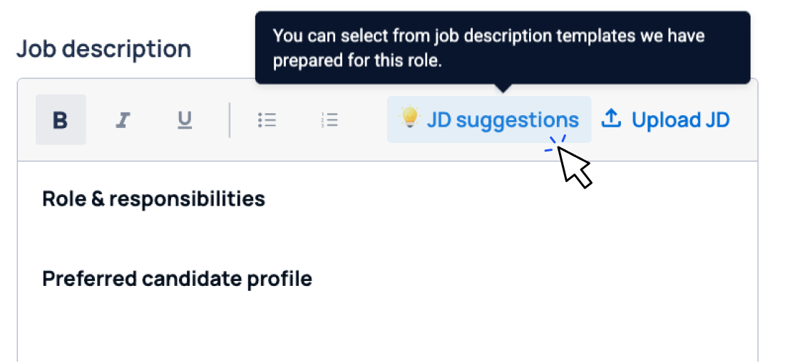 Jd Jobs Post Example Recruiter Job Posting