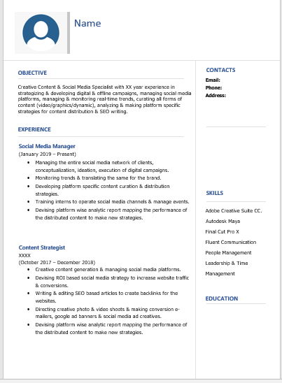 CV