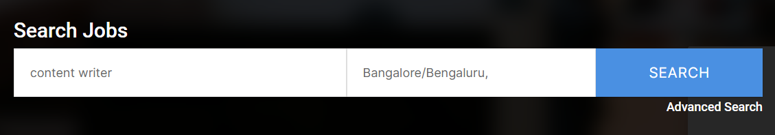 Job-Search-home-page