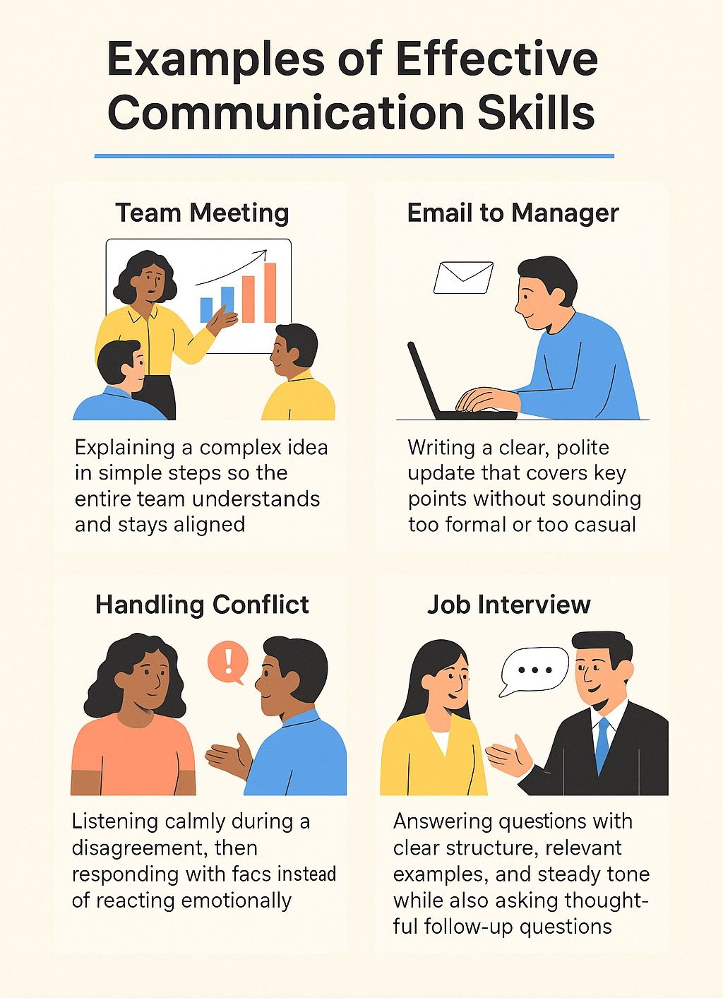 Examples of Effective Communication Skills