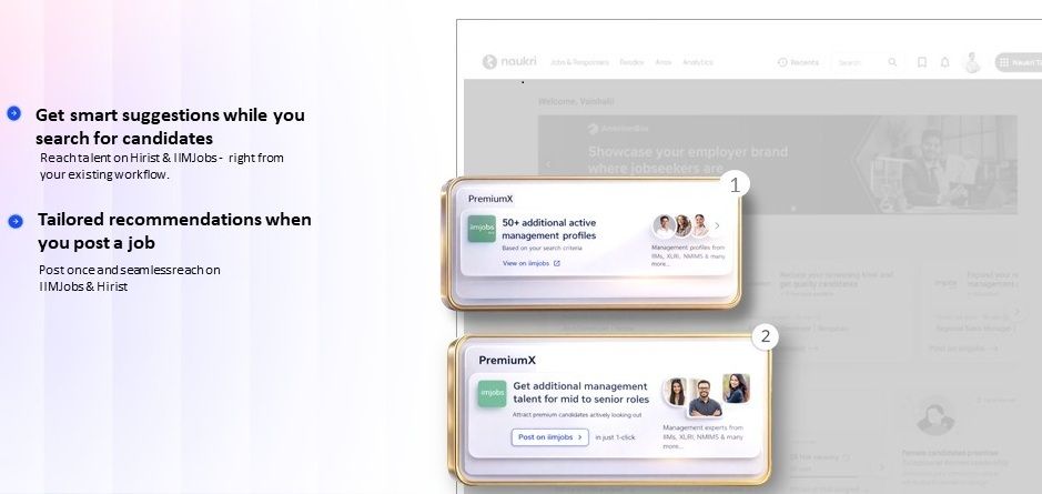 खोज और नौकरी पोस्टिंग पर एआई-संचालित अनुशंसाएँ