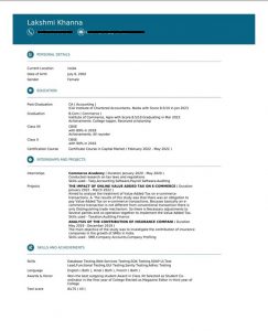 First Resume Look How To Make Your First Job Resume? - Samples, Tips, Format