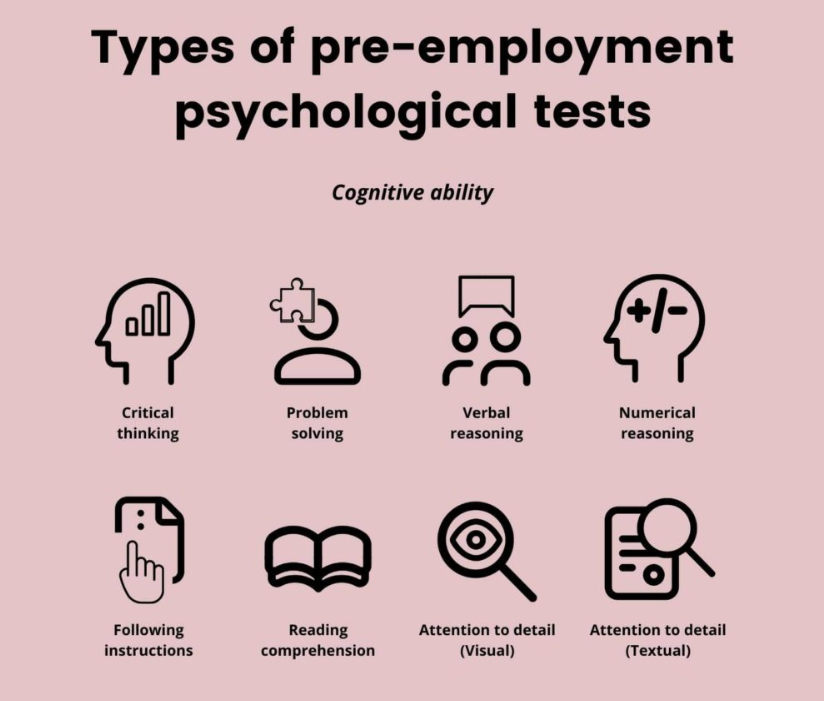 pre employment psychological tests
