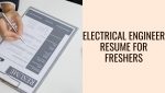 Electrical Engineer Resume For Freshers