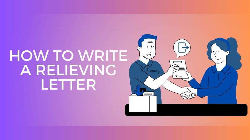 relieving letter format sample