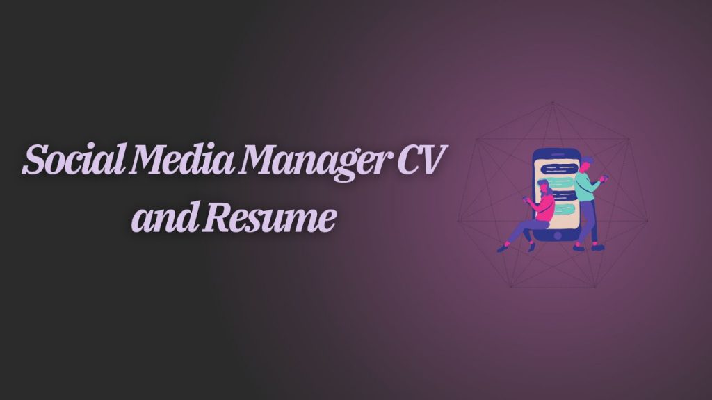 Social Media Manager Resume