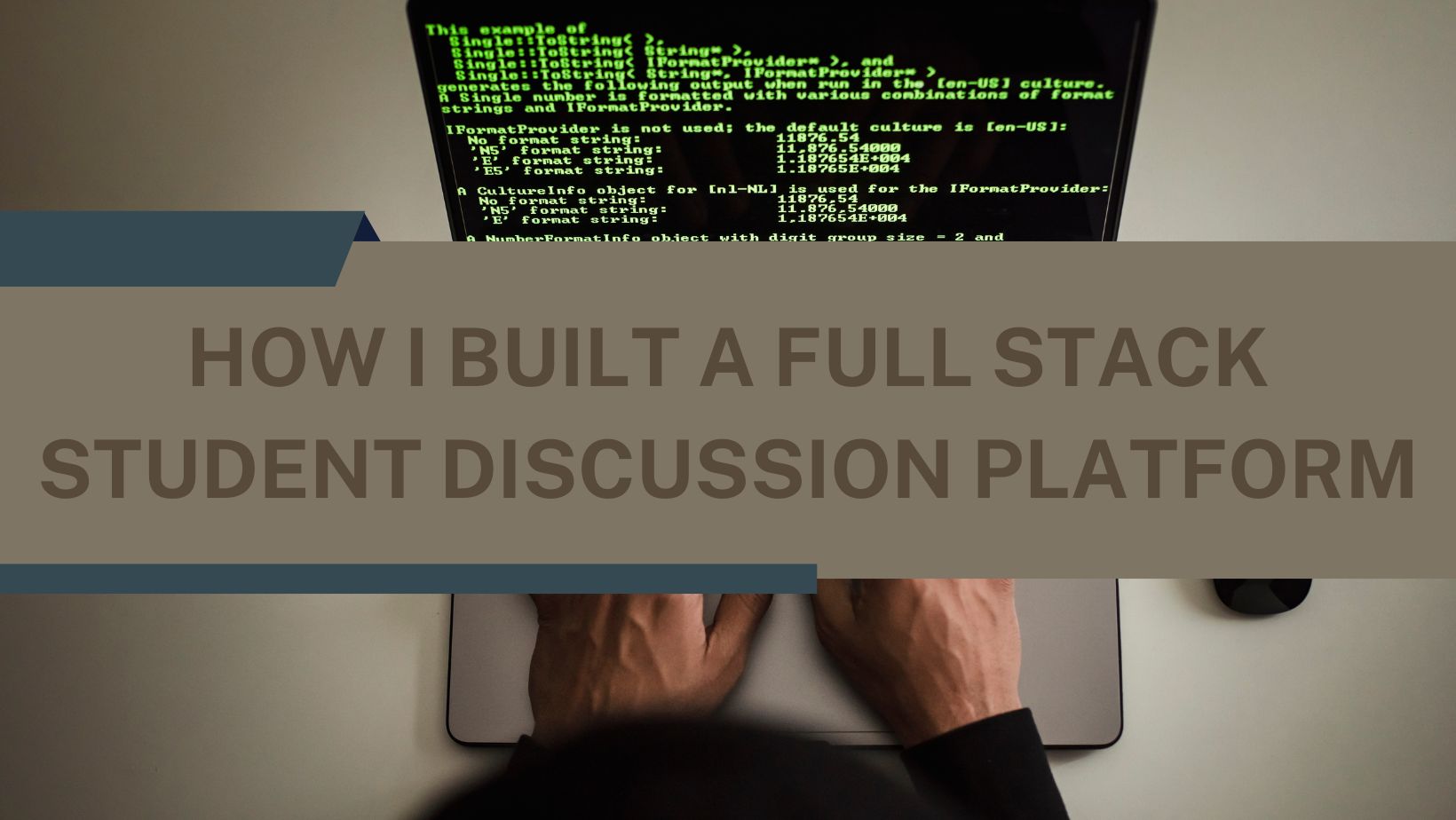 Full Stack Discussion Platform