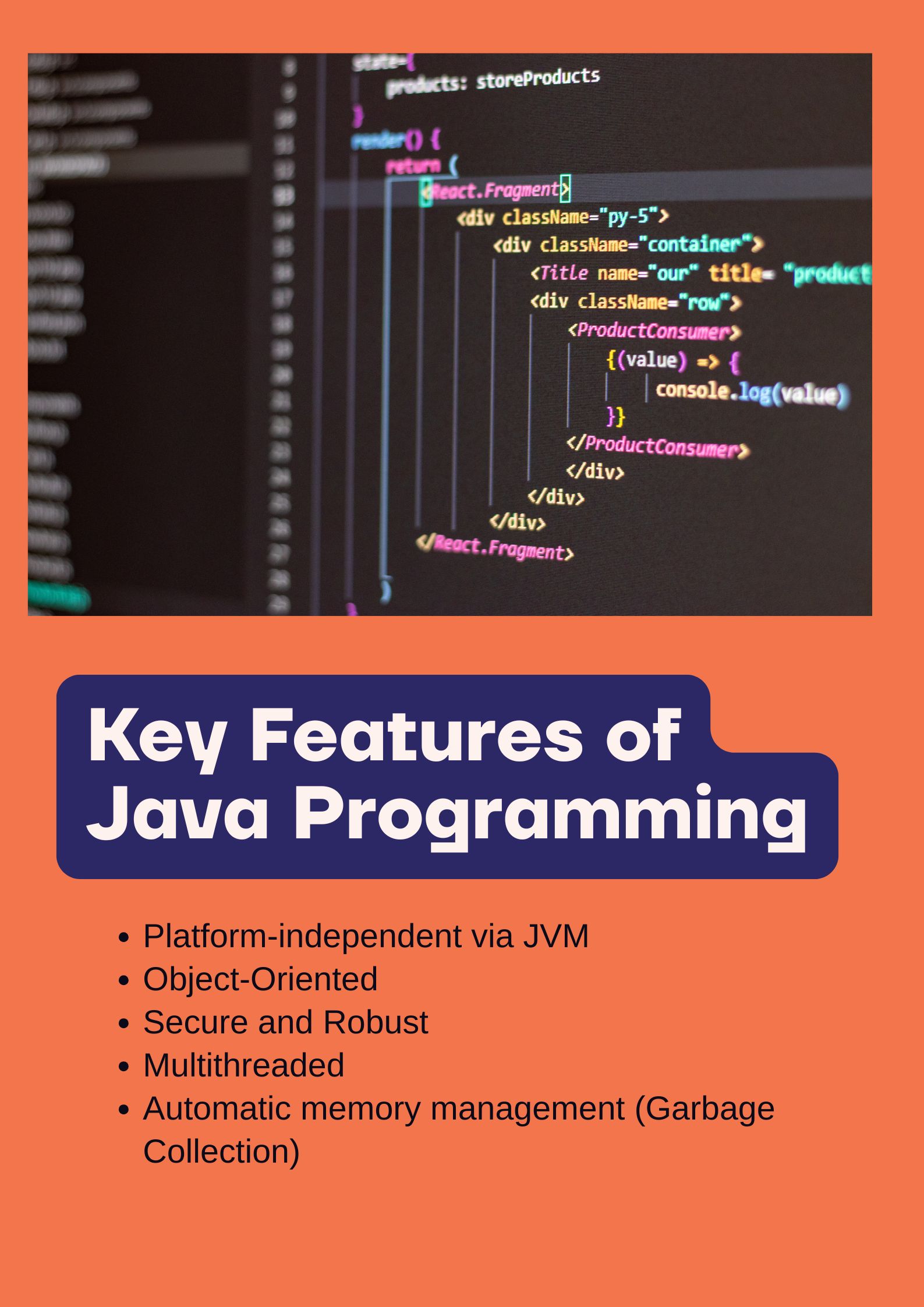 Features of Java Programming