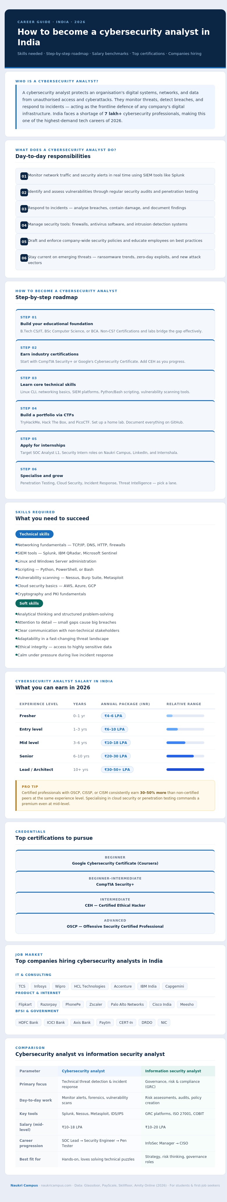 cybersecurity analyst