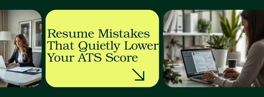 Resume Mistakes That Quietly Lower Your ATS Score